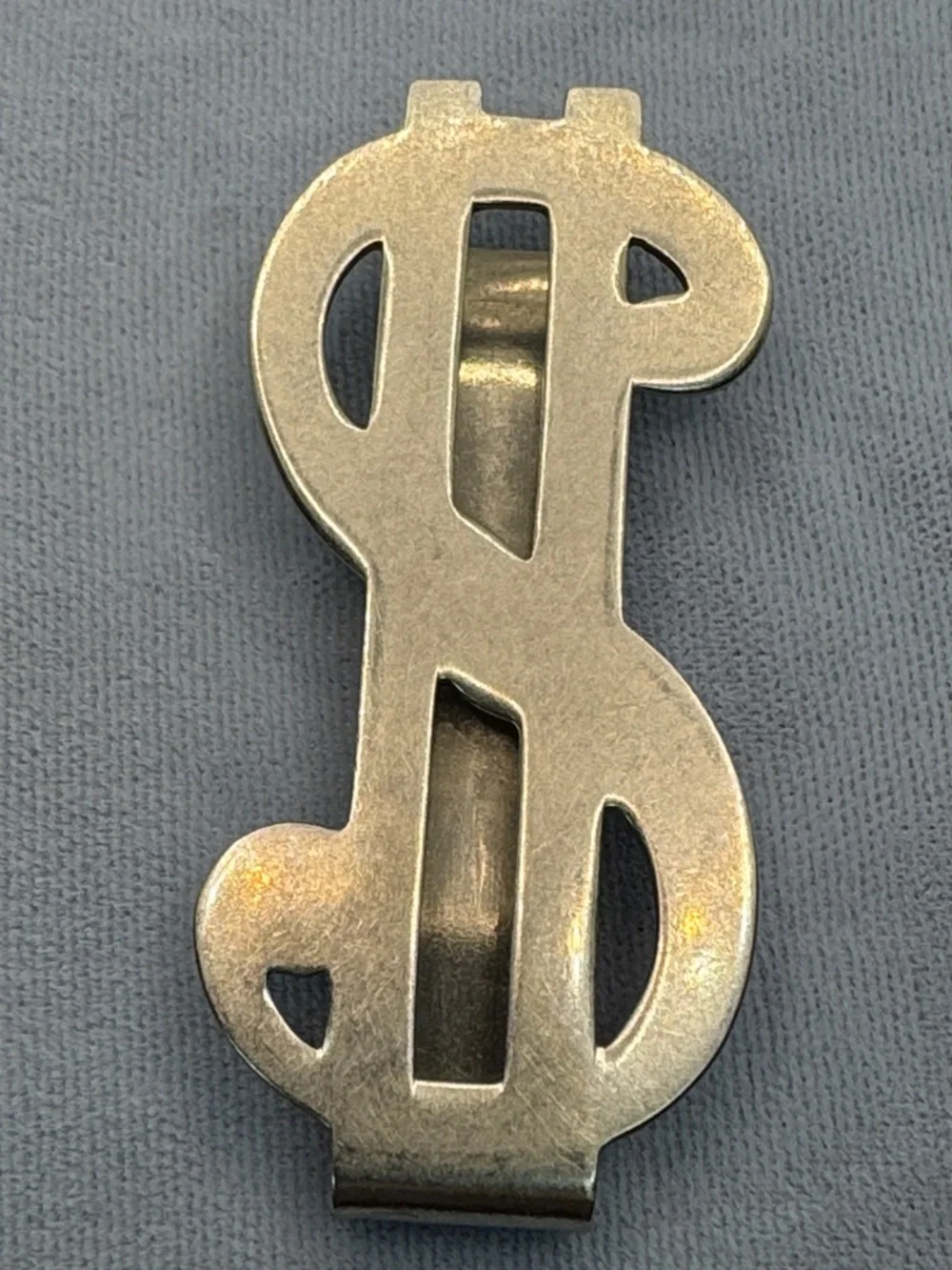 Vintage Eagle Metals Inconel Dollar Sign Money Clip